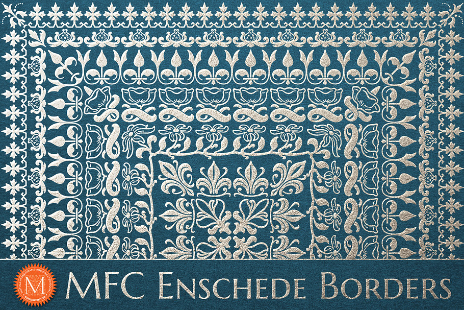MFC Enschede Borders in Display Fonts - product preview 8