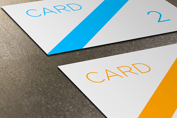 Bar Cards Mockup Restaurant Cafe in Print Mockups - product preview 1