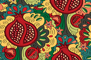 Pomegranate pattern