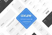 Axure Responsive Corporate template2