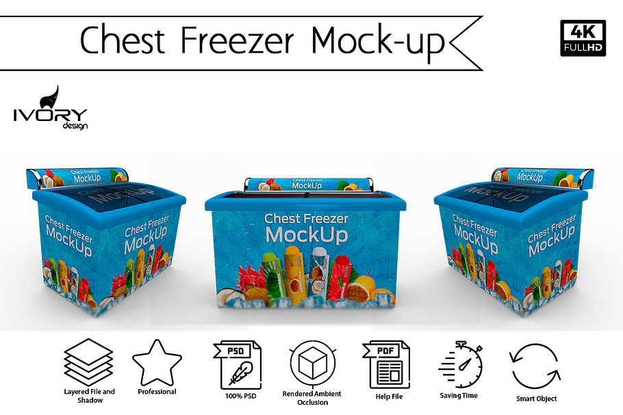 Chest Freezer Mock-up