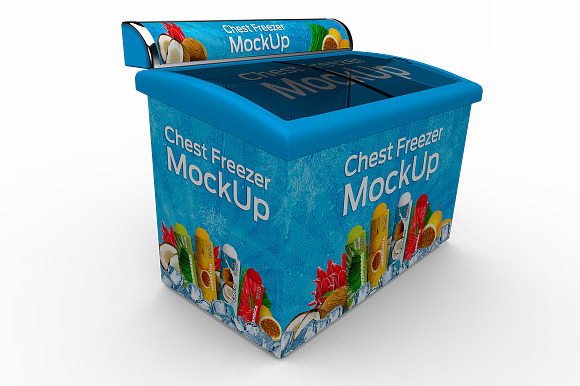 Chest Freezer Mock-up in Product Mockups - product preview 1