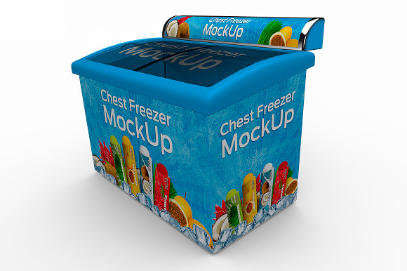 Chest Freezer Mock-up in Product Mockups - product preview 2