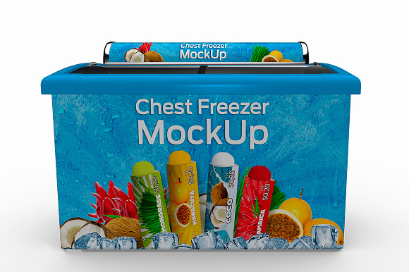 Chest Freezer Mock-up in Product Mockups - product preview 3