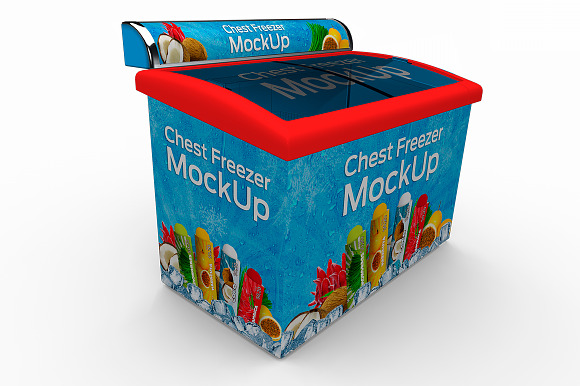Chest Freezer Mock-up in Product Mockups - product preview 4