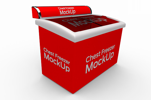 Chest Freezer Mock-up in Product Mockups - product preview 5