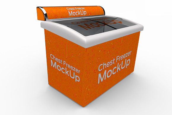 Chest Freezer Mock-up in Product Mockups - product preview 6
