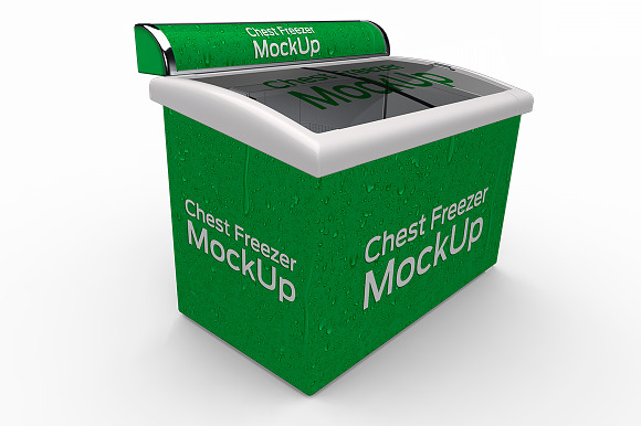 Chest Freezer Mock-up in Product Mockups - product preview 7