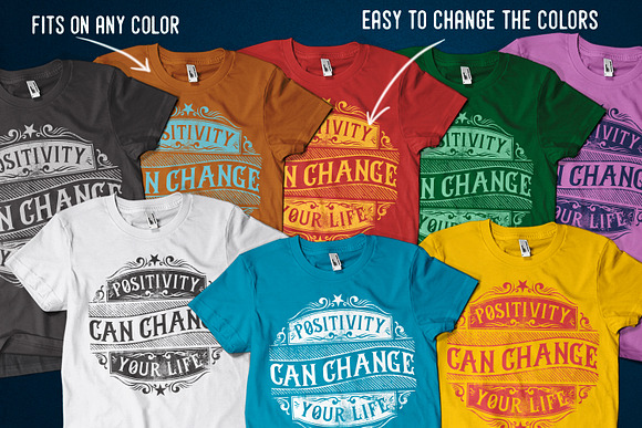 Positivity Can Change Your Life in Graphics - product preview 2
