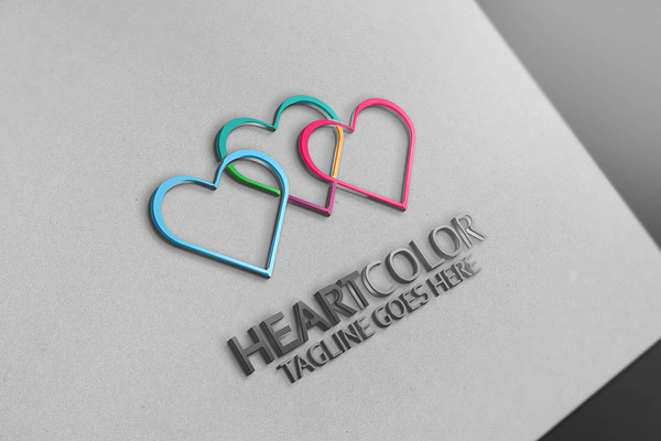 Heart Color Logo