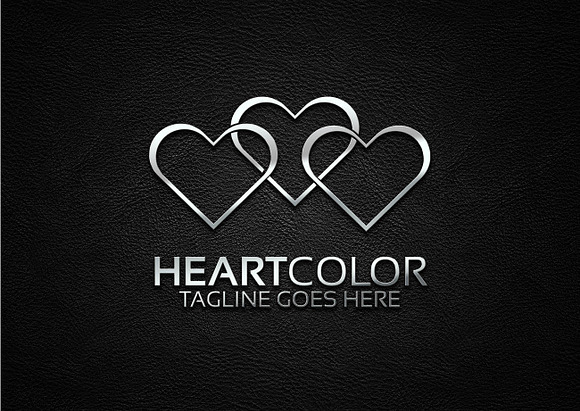 Heart Color Logo in Logo Templates - product preview 1