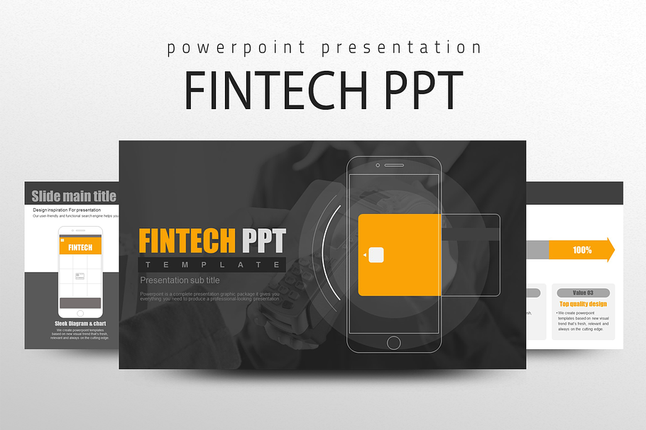 Fintech PPT in PowerPoint Templates - product preview 8