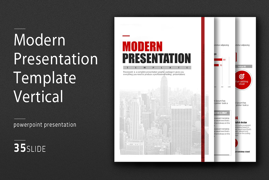 Modern Presentation Vertical
