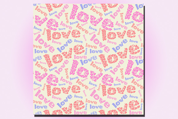 Watercolor Hearts. Seamless Patterns in Patterns - product preview 2