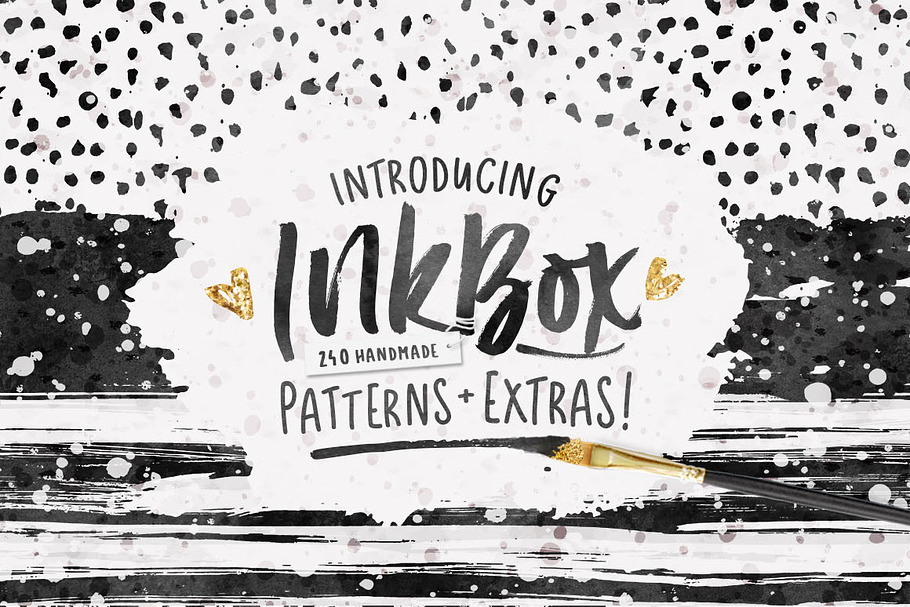 InkBox - 240 Inky Patterns + Extras! in Patterns - product preview 8