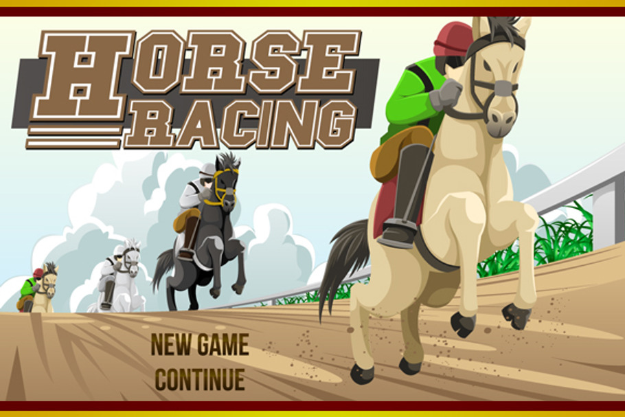 Horse Racing Game Assets
