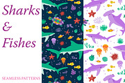 Patterns with Sharks and Fishes