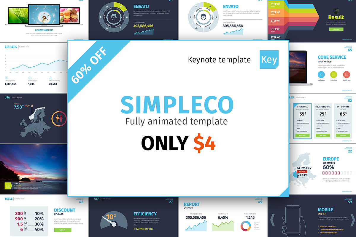SIMPLECO: Keynote presentation in Keynote Templates - product preview 8