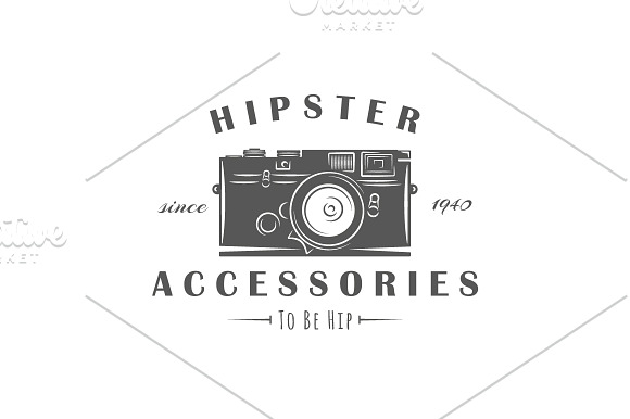 25 Hipster Logos Templates in Logo Templates - product preview 11