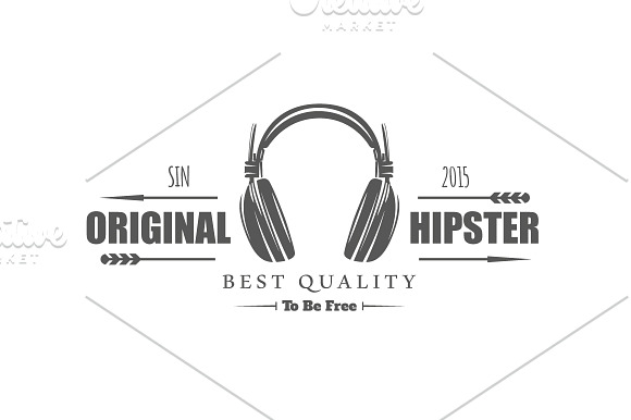 25 Hipster Logos Templates in Logo Templates - product preview 13