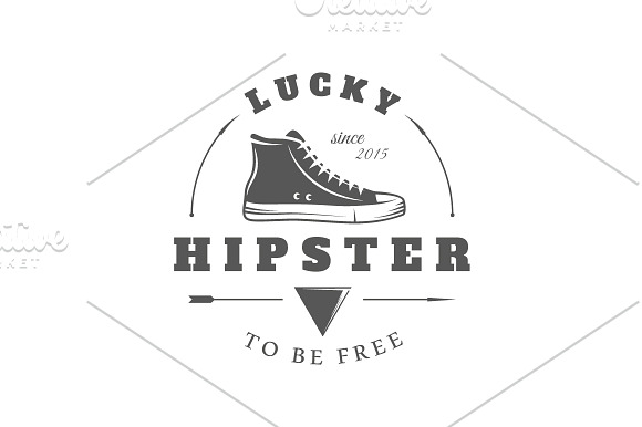 25 Hipster Logos Templates in Logo Templates - product preview 15