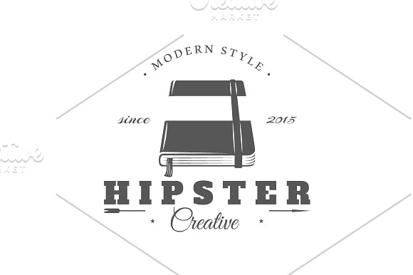 25 Hipster Logos Templates in Logo Templates - product preview 17