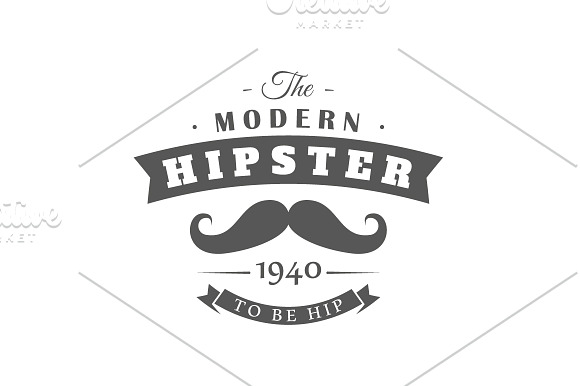 25 Hipster Logos Templates in Logo Templates - product preview 18