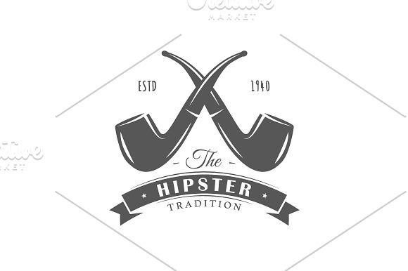 25 Hipster Logos Templates in Logo Templates - product preview 20