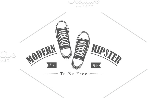 25 Hipster Logos Templates in Logo Templates - product preview 21