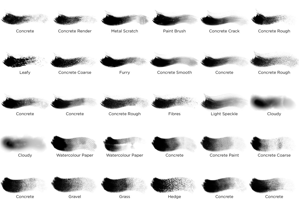 Matt's Photoshop Texture Brush Set in Photoshop Brushes - product preview 8