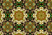 2 Colorful flowers patterns