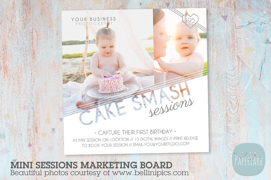 IJ003 Cake Smash Marketing Board