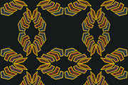 Ethnic boho seamless pattern. Molas.