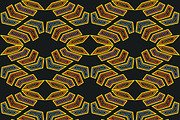 Ethnic boho seamless pattern. Molas.