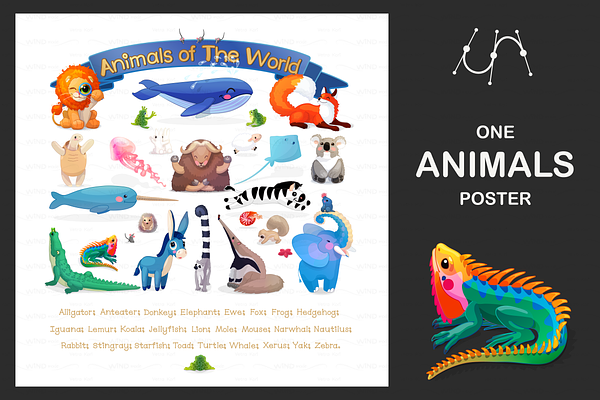 vector Animals of the World