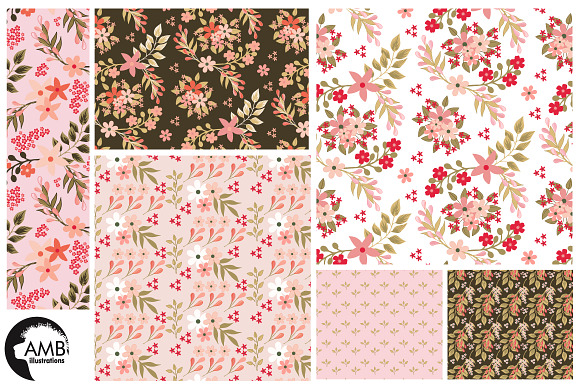 Roses' Garden patterns AMB-1837 in Patterns - product preview 1