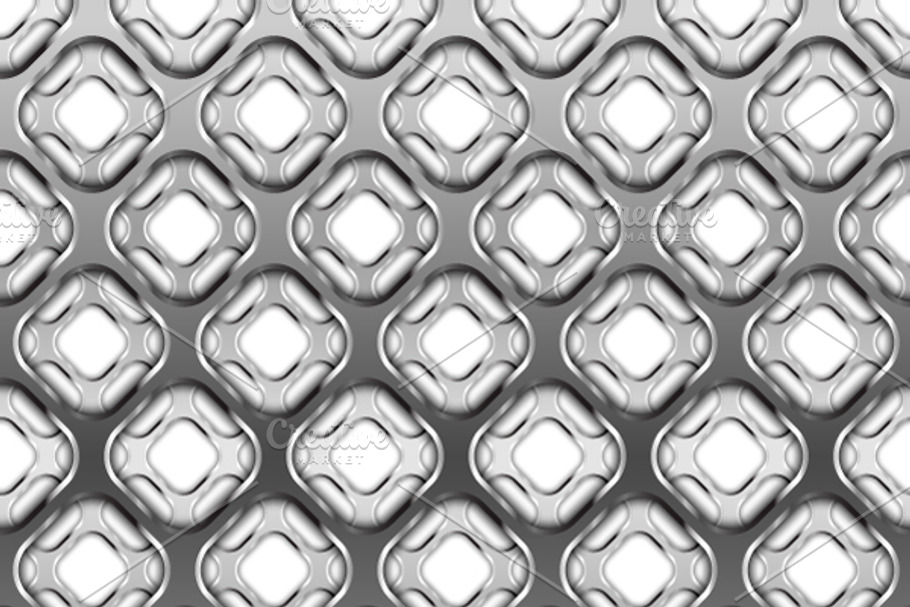 Glossy metallic grid pattern in Patterns - product preview 8