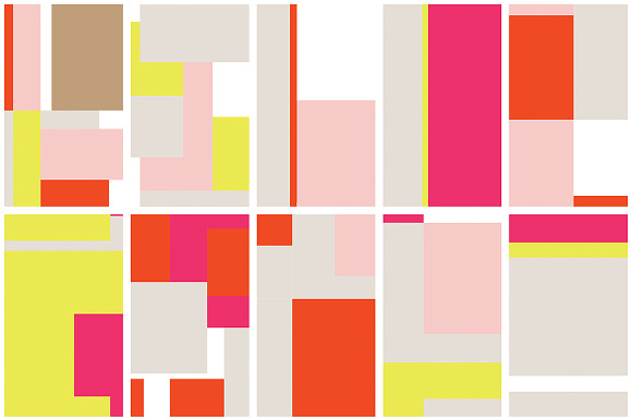 Color Blocking Patterns in Patterns - product preview 8