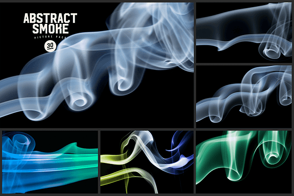 Abstract Smoke Photo Pack in Add-Ons - product preview 3