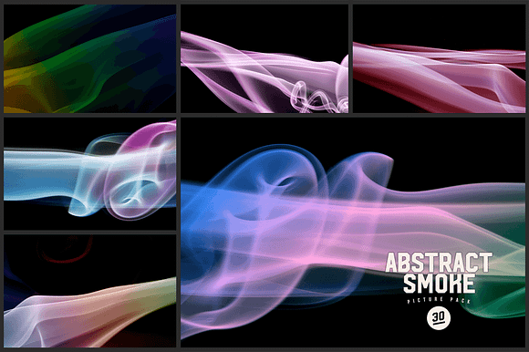 Abstract Smoke Photo Pack in Add-Ons - product preview 5