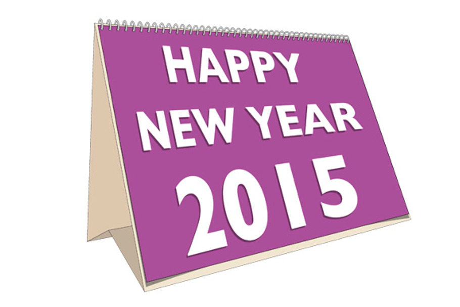 2015 calendar vector and raster