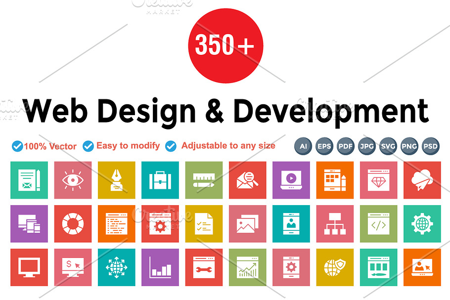 Web Design & Development Square 