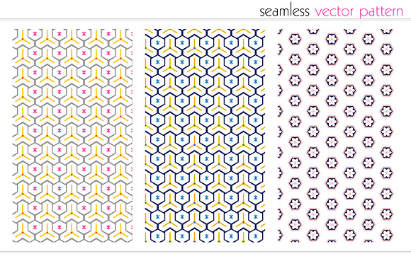 Vector Seamless Geo-Pattern in Textures - product preview 2