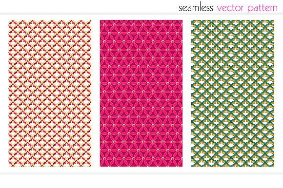 Vector Seamless Geo-Pattern in Textures - product preview 5
