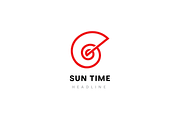 Sun time logo.
