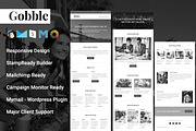 Gobble - Responsive Email Template