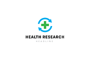 Health research logo.