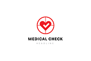 Medical check logo.