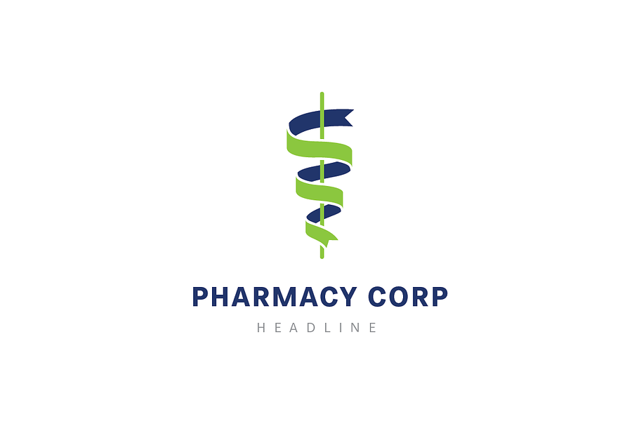 Pharmacy corporation logo. in Logo Templates - product preview 8
