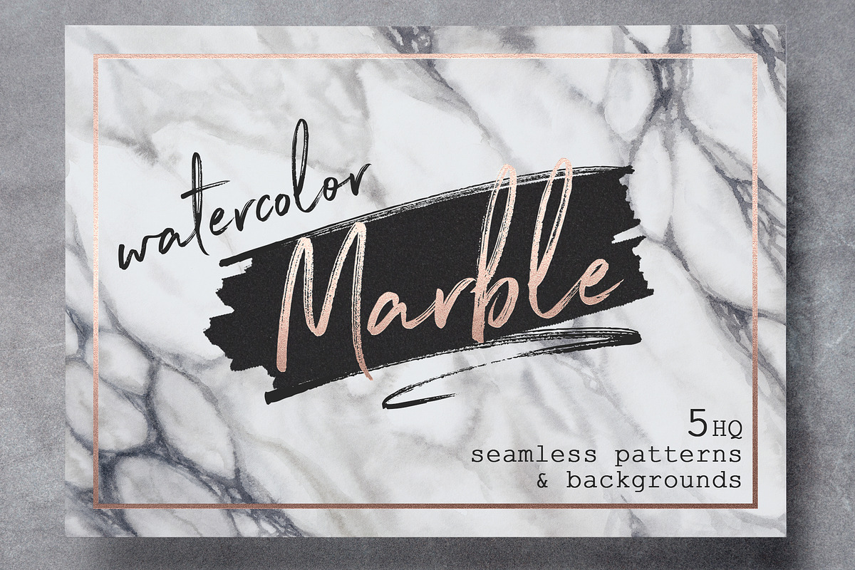 Watercolor Marble patterns in Patterns - product preview 8